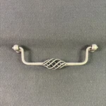 6-5/16" Avante Birdcage Bail Pull Tumbled Pewter. Fixed Price $10.33.