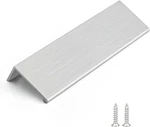 10 Pack Cabinet Brushed Nickel Finger Pulls, Edge For. Fixed Price $44.06.