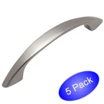 *5 Pack* Cosmas Cabinet Hardware Brushed Satin Nickel Pulls - 1387SN. Fixed Price $6.00.