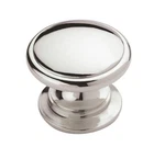 5-PACK Amerock Allison BP5301226 Polished Chrome 1-1/4" Mushroom Cabinet Knob. Fixed Price $8.97.