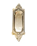 Period Brass F512 Flush Pull Handle Antique Silver Solid 5.5. Fixed Price $12.95.
