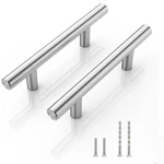 Nisuoien 20 Pack -3" Hole Center Cabinet Handles Pulls For Kitchen Stainless .... Fixed Price $22.58.