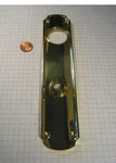 Baldwin #6986.030.KC Escutcheon Plate, Solid Brass, Polished Finish. Fixed Price $76.00.