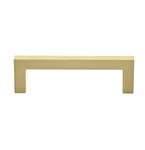 Lot Of Gliderite 3-3/4" Cc Square Cabinet Bar Pull Satin Gold 21683-96-SG-1. Fixed Price $24.99.