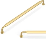 Brushed Gold Cabinet Pulls - 10" Drawer Handles, Set Of For Stylish Upgrades. Fixed Price $133.99.
