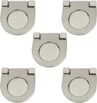 Xmhf Cupboard Drawer Flush Mount Pull Ring Handle Knob A527 4PCS, Silvery. Fixed Price $14.99.