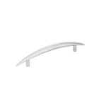 Elements 409223 128 Mm Center-to-center Matte Silver Arched Verona Cabinet Pull. Fixed Price $10.40.
