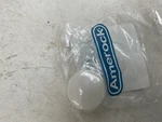Amerock Allison BP802-PW White 1/4" Round Plastic Cabinet Knob Pull Lot Of 10. Fixed Price $19.99.