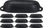 A29 Set Of 10 Cast Iron Cup Drawer Pulls, 3.5 Inch Vintage Blac.... Fixed Price $49.37.