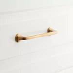 Signature Hardware Amarilla Brass Cabinet Pull 3-3/4" Vintage. Fixed Price $9.99.