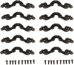 Dophee 10 Pack Vintage Decorative Flower Pulls Handles For Wooden Jewelry Box Dr. Fixed Price $10.65.