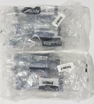 Gliderite 5 In. Clear Cabinet Drawer Pull Chrome Bases (2-10PKS) 4718-128-PC-10. Fixed Price $60.00.