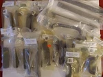 Mixed Lot Barz Custom Cabinet Pulls/ Various Finishes $1300. Fixed Price $250.00.