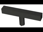Liberty 6 Pk-square Bar Knobble Matte Black Drawer Handles P43830C-FB-CP. Fixed Price $19.79.
