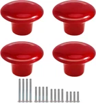 4 Pack Ceramic Cabinet Knobs Vintage Round Drawer Cupboard Dresser Wardrobe Clos. Fixed Price $9.99.