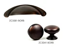 Knobs Handles Pulls Kitchen Round Cabinet Hardware Brushed Bronze 3"CC. Fixed Price $24.35.