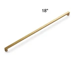 Hickory Solid Core Kitchen Cabinet Pulls, 18 Inch Center Champagne Bronze. Fixed Price $28.49.