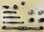 Jeffrey Alexander Bella Drawer Pulls Handles Knobs Assorted Display 10 Piece Lot. Fixed Price $19.99.