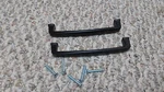 Cosmas Cabinet Hardware Flat Black Handle Pulls 4392-128FB *9-PACK*. Fixed Price $22.00.