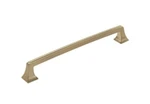 Amerock BP53532BBZ Mulholland 12" Center-center Appliance Pull, Golden Champagne. Fixed Price $35.00.