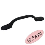 *10 Pack* Cosmas Cabinet Hardware Flat / Matte Black Pulls - #9533FB. Fixed Price $13.19.