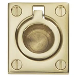 Baldwin Estate Small Flush Ring Pull 0392-030 Polished Brass. Fixed Price $18.99.