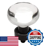 Cosmas Pack 6355ORB-C Oil Rubbed Bronze Cabinet Hardware Round Knob Clear. Fixed Price $53.31.
