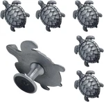 6 Pcs Sea Turtle Shape Knobs Door Handle Cabinet Drawer Cupboard Pull Dresser Si. Fixed Price $28.08.