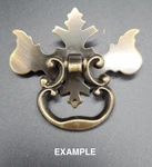 Two New Amerock 803ABS Metal Allison 2-3/8" Drop Cabinet Drawer Pulls. Fixed Price $7.50.
