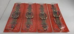 Vintage Amerock T-171-AE Antique English Madeira Drawer Door Pulls Lot Of 4 Nos. Fixed Price $39.95.