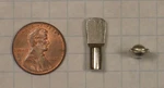 Hafele #282.04.711 Shelf Pin (rest), Steel, Bright Nickel-plated, For 5MM Hole. Fixed Price $5.95.