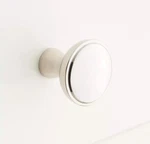 Signature Hardware 1-1/4" Strasbourg Brass Cabinet Knob Polished Nickel. Fixed Price $11.90.