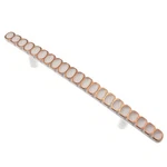 Vintage Amerock Valencia Golden Accent 3"CC Cabinet Arch Pull Handle BP143-C1. Fixed Price $5.14.