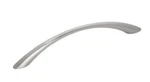 6) Belwith P3221-SN Center Cabinet Pull 6-3/8 Contemporary Bow Nip Satin Nickel. Fixed Price $29.95.
