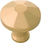 Belwith Keeler B053134-DAC Facette 1-3/8 Inch Geometric Cabinet Knob Satin Brass. Fixed Price $9.99.