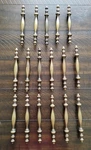 Vtg Amerock Antique Brass Decorative Cabinet Pulls, Handles, Lot Of 17, D208971. Fixed Price $54.99.