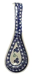 Polish Spoon Rest Hand Made Poland Manufaktura Boleslecu 10" Vintage. Fixed Price $12.50.