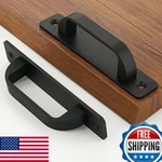 Westablize 20-PACK 4-1/4" Flat Black Aluminum Cabinet Handles Pulls 108MM. Fixed Price $113.38.