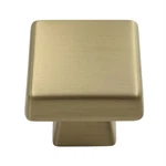 Amerock Blackrock Golden Champagne 3/16" Square Cabinet Knob BP55271BBZ. Fixed Price $7.48.