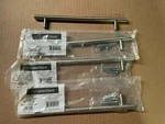 4 Piece Style Selections Satin Nickel European Cabinet Pull Handle 7.5. Fixed Price $22.50.