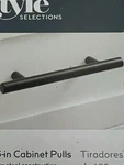 10 Pack Style Selections Demi 5-1/16" Center-center Black Matte Drawer Pulls. Fixed Price $9.99.
