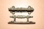 1-HUGE Handle With Back Plate,victorian Style,dresser Pull,bathroom DECOR,HW-05. Fixed Price $53.24.