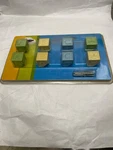 New Pack Cabinet Knobs Drawer Pulls Abc Colorful Set Of Eight By Dyr. Fixed Price $12.00.