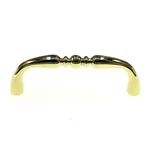 Belwith Conquest Polished Brass 3" Ctr. Cabinet Arch Pull Handle P14451-3. Fixed Price $5.59.