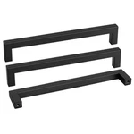Goldenwarm 10 Pack Black Square Bar Cabinet Pull Drawer Handle Stainless Steel. Fixed Price $40.00.