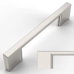 Amerdeco Brushed Nickel Cabinet Pulls, 96MM Hole Centers, 10 Pack, Hardware. Fixed Price $59.93.