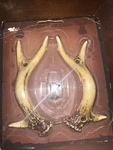 Resin Faux Deer Antler Door Handle Cabinet Drawer Pull Knob Lodge Decor Set Of 2. Fixed Price $15.00.