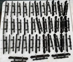 Lot Of 36 Amerock Carriage House Cabinet Drawer Pulls Handles Hardware. Fixed Price $85.00.