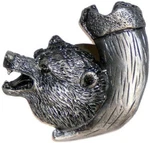 Sierra Lifestyles Cabinet Hardware Bear With Claw Knob Pewter Lot Of 17. Fixed Price $64.99.