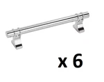 *lot Of 6* Amerock Davenport 5-1/16 In. Classic Polished Chrome Cabinet Bar Pull. Fixed Price $39.99.